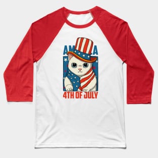 America 4th Of July Baseball T-Shirt